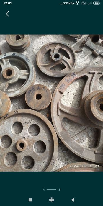 Шків . Шківок . Шків клиновидний .