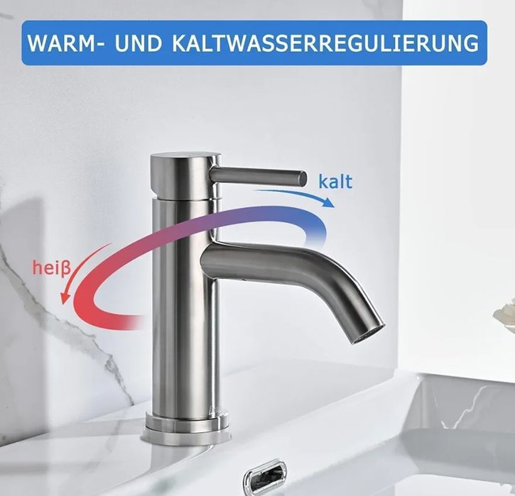 Bateria umywalkowa DETBOM bateria umywalkowa jednouchwytowa