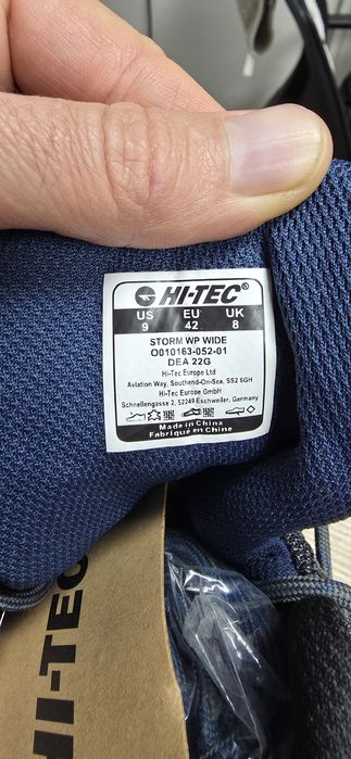 Черевики чоловічі Hi-Tec wp waterproof