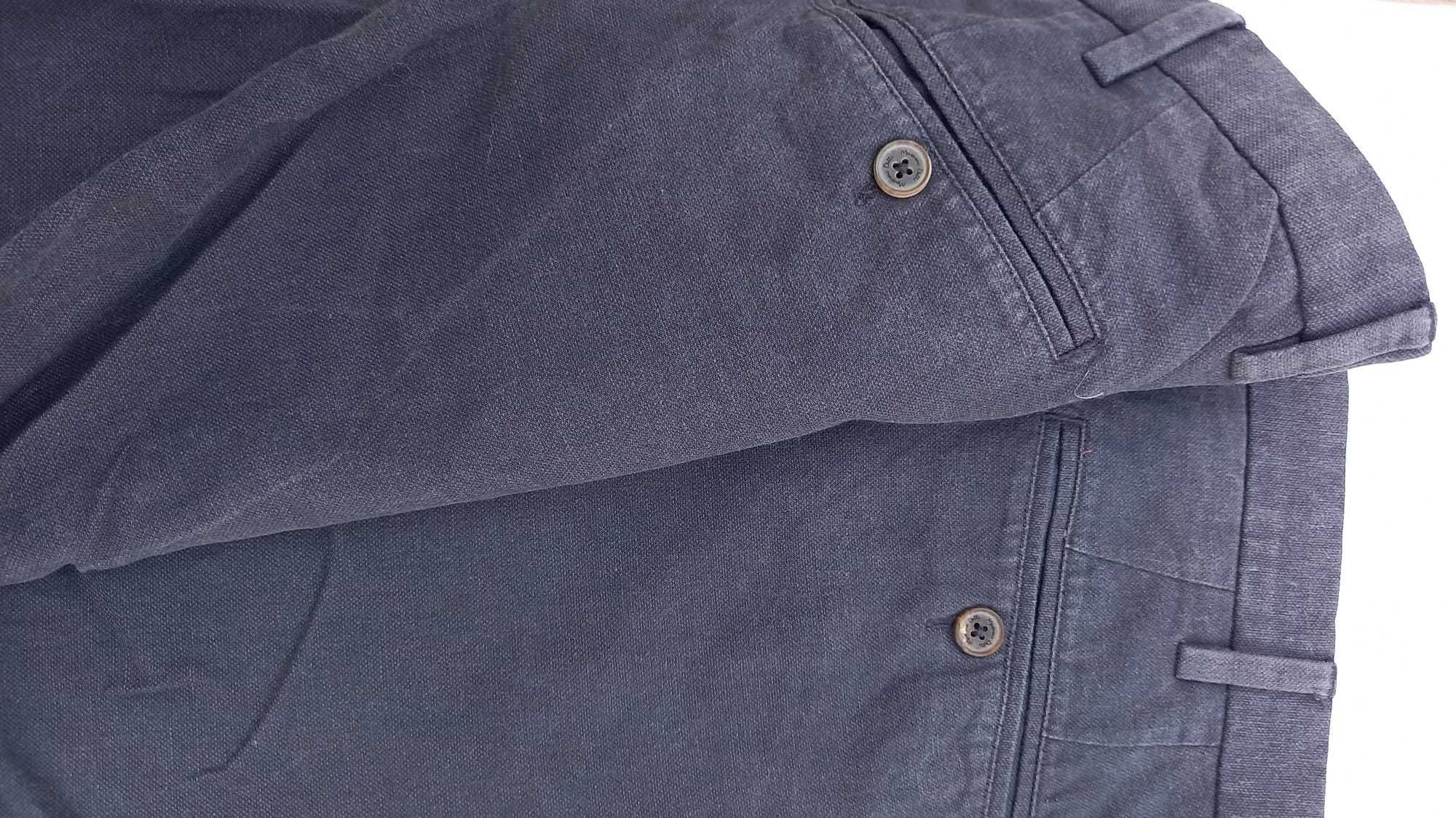 Calças azuis Massimo Dutti