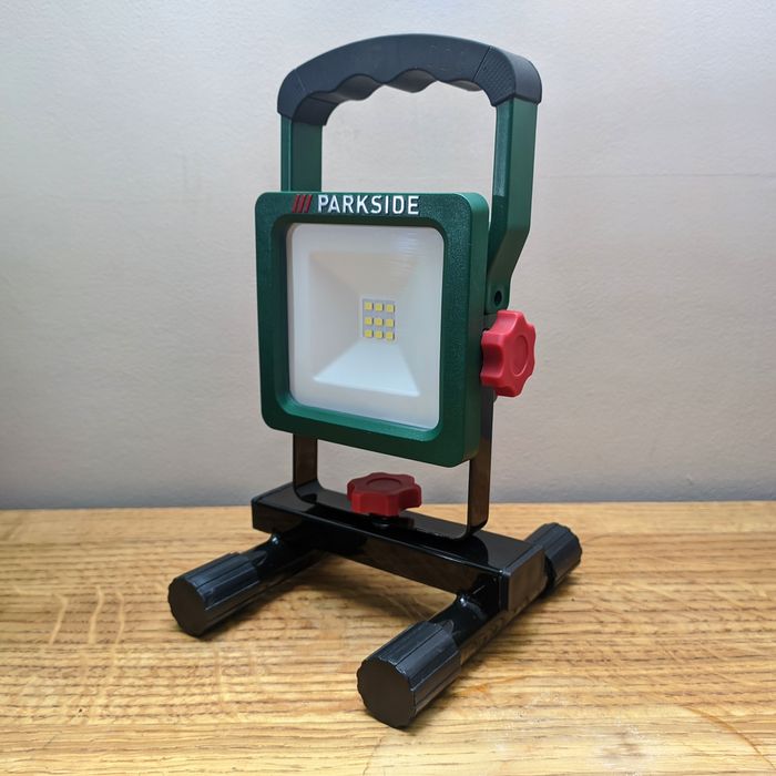 Parkside reflektor akumulatorowy, lampka warsztatowa 600lm, 6500K, 10W