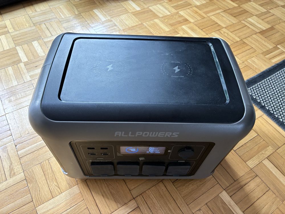 Stacja ładowania AllPowers R1500 LifePO4 1152Wh
