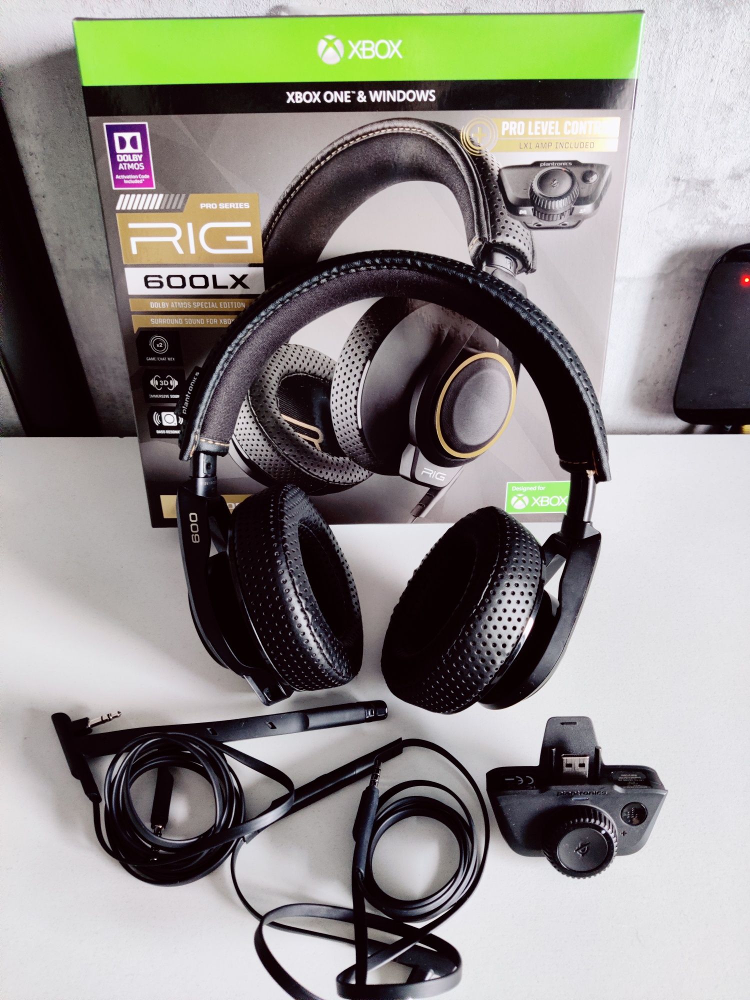 Słuchawki gamingowe plantronics RIG 600LX Xbox