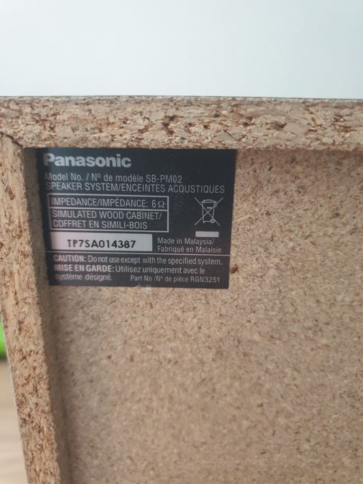 Mini wieża Panasonic sa-pm250 bluetooth usb mp3 pilot