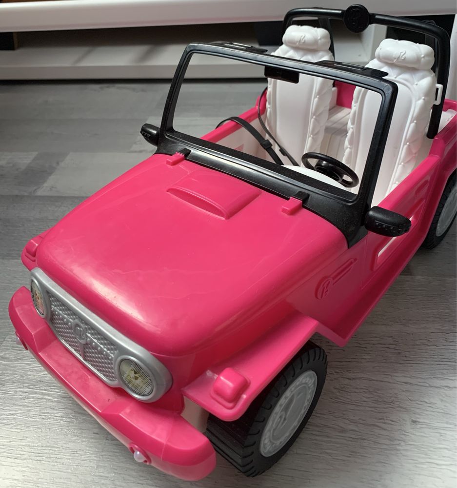 Barbie różowy Jeep