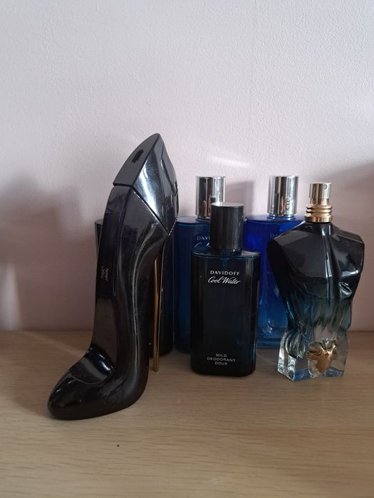 Flakony Davidoff, Carolina Herrera, Le Beau Le Parfum
