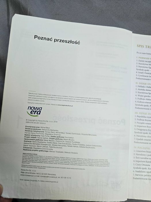 Podręcznik do historii 1 Nowa Era
