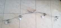 Żyrandol lampa sufitowa z 4 punktami świetlnymi