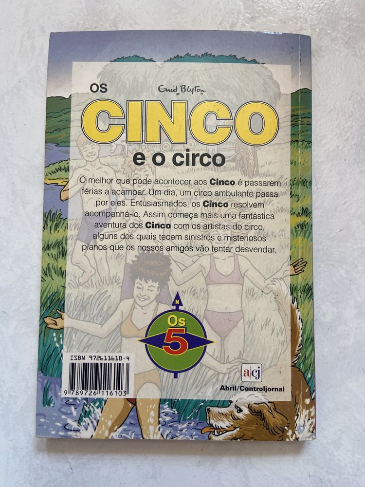 Livro “Os Cinco e o circo” 5