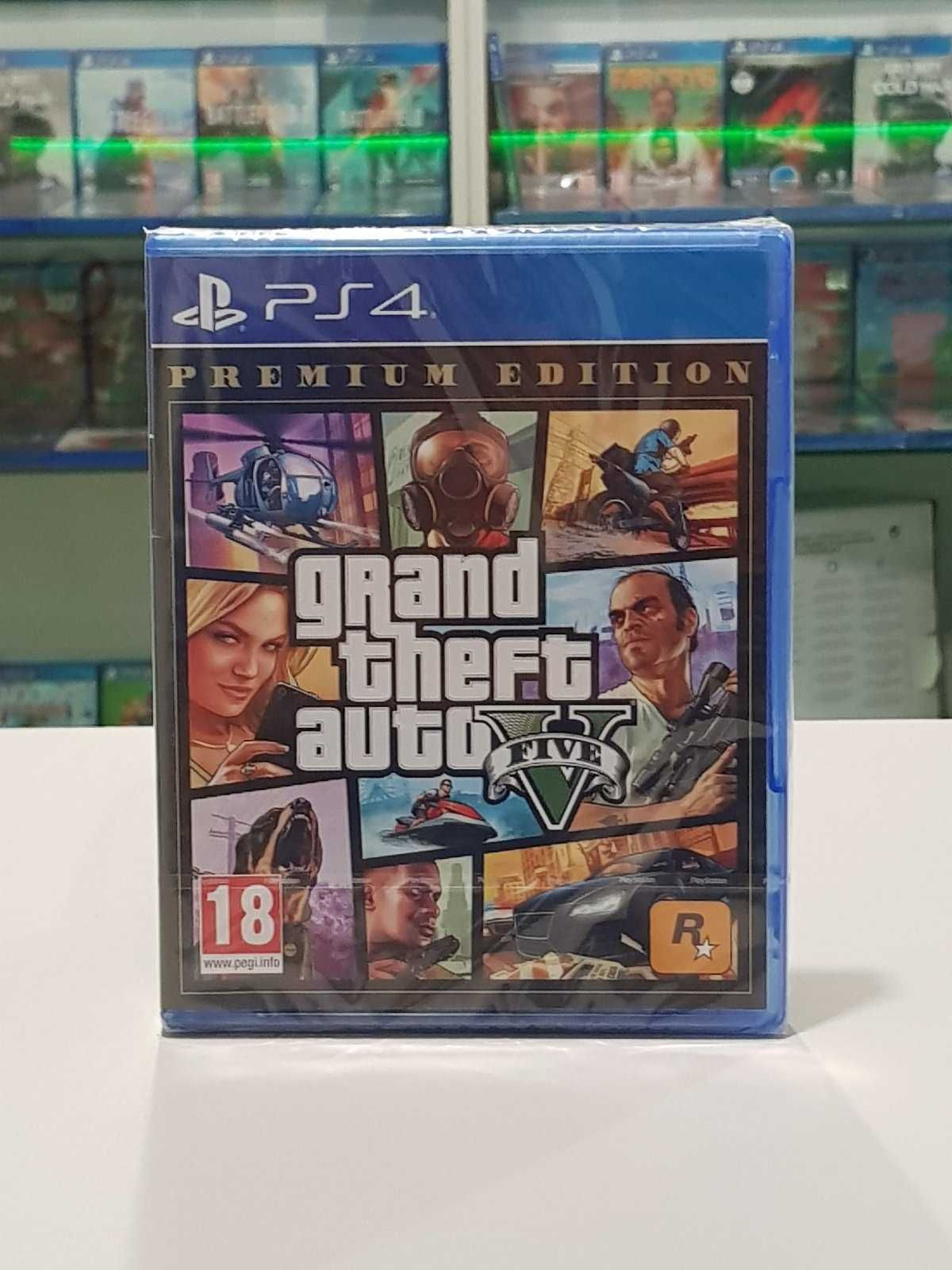 New GTA 5 Premium Edition Ps4/Ps5 Магазин Обмін Пс4 Playstation