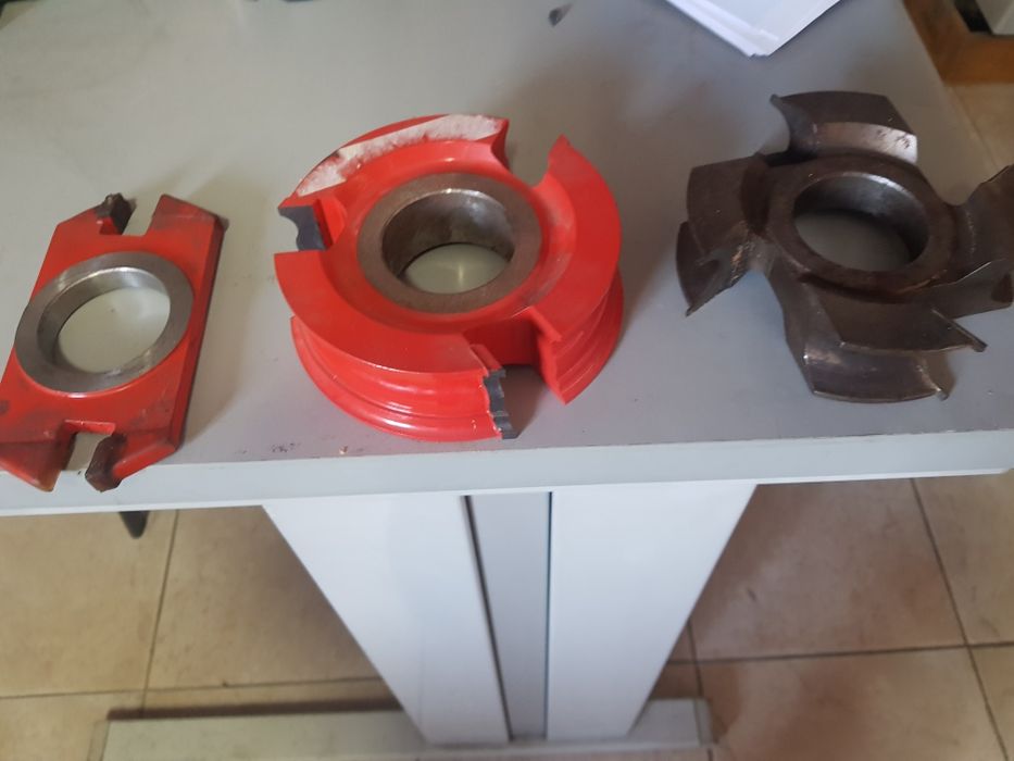 Freses para tupias de carpintaria