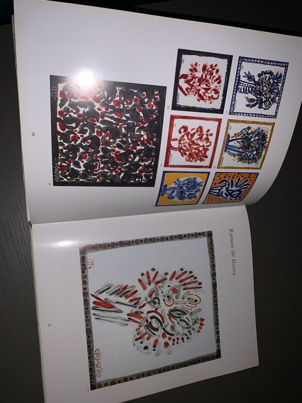 Livro Manuel Cargaleiro - Azulejos, Das flores às cidades - 1998