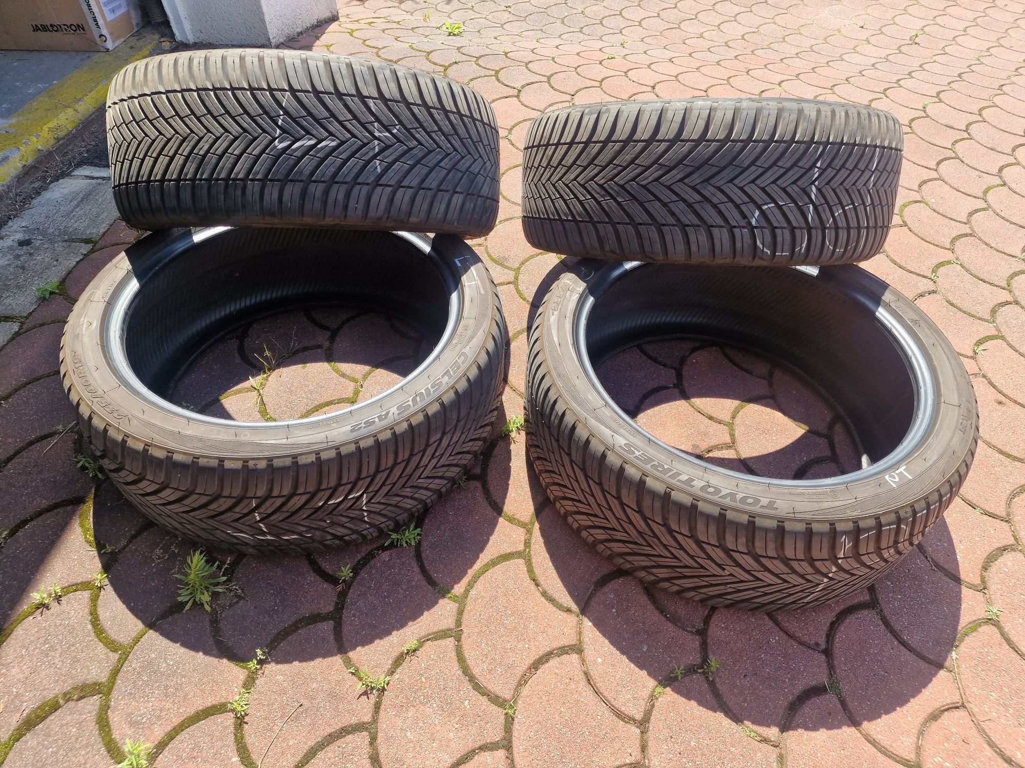 4x Toyo celsius as2 235/40r19 96y xl