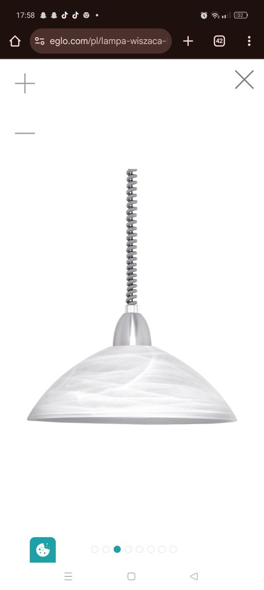 Lampa wisząca LORD 2 Eglo