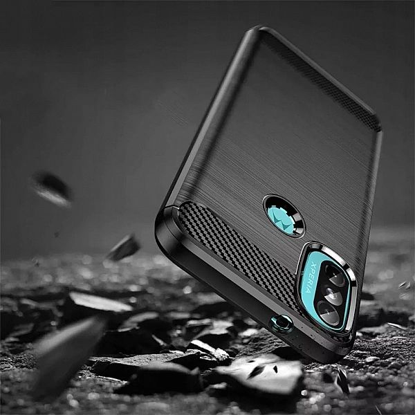 Plecki Carbon Case do Motorola Moto E20 / E40