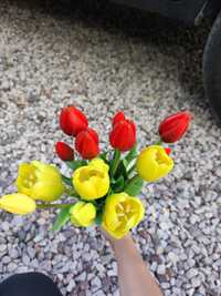 Bukiet sztucznych tulipanów