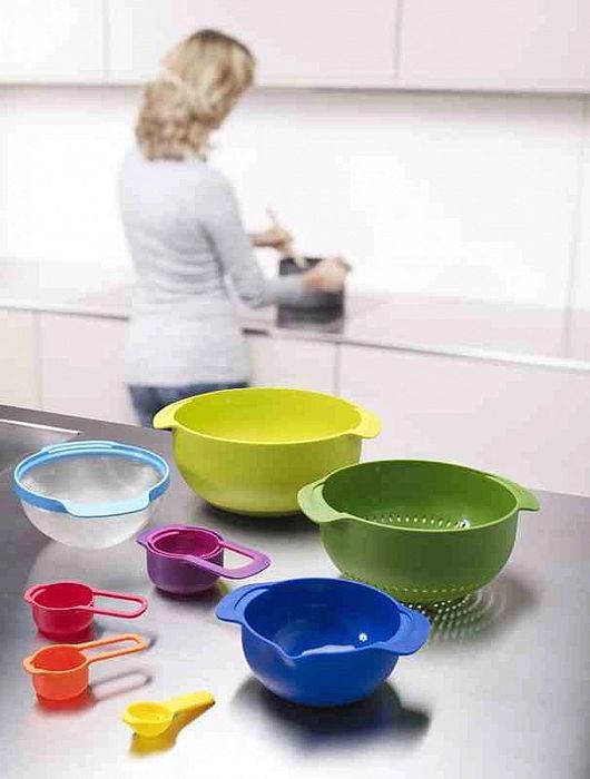 Zestaw misek i miarek Nest 9 Plus, multikolo / Joseph Joseph