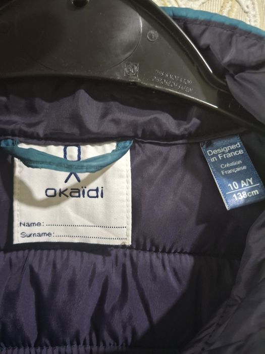 Продам детскую жилетку, безрукавку Okaidi на рост 138 см