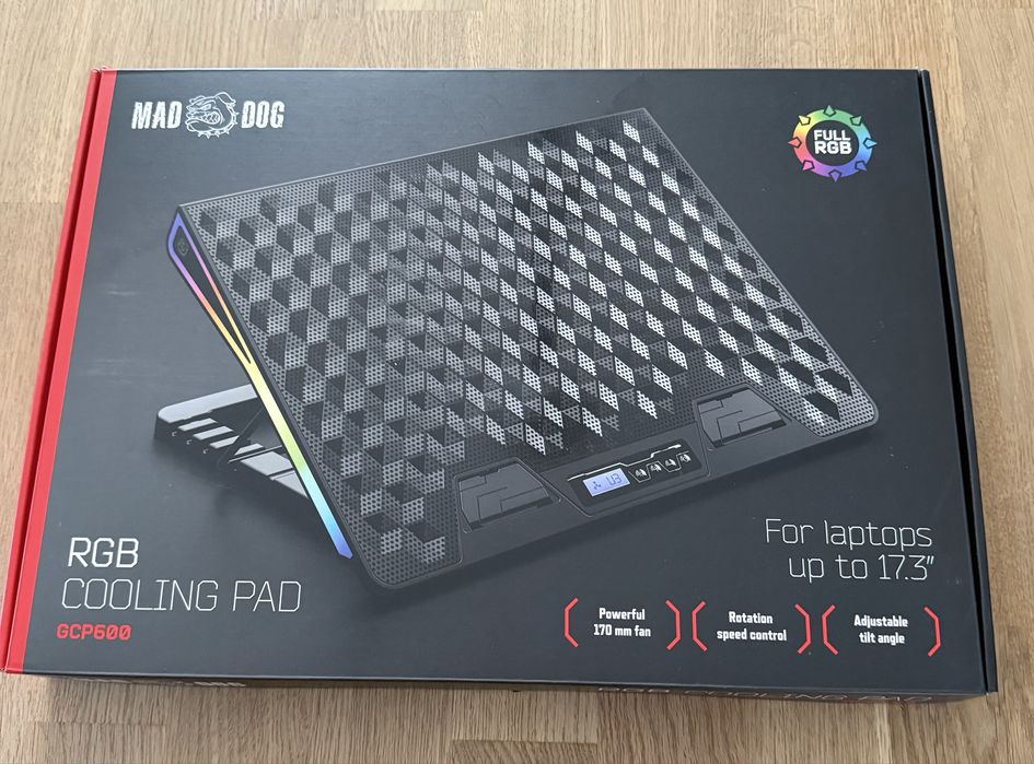 Podstawka chłodzaca Mad Dog GCP600 RGB