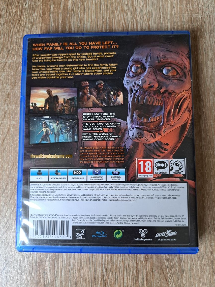 The Walking Dead A New Frontier ps4 Ideał