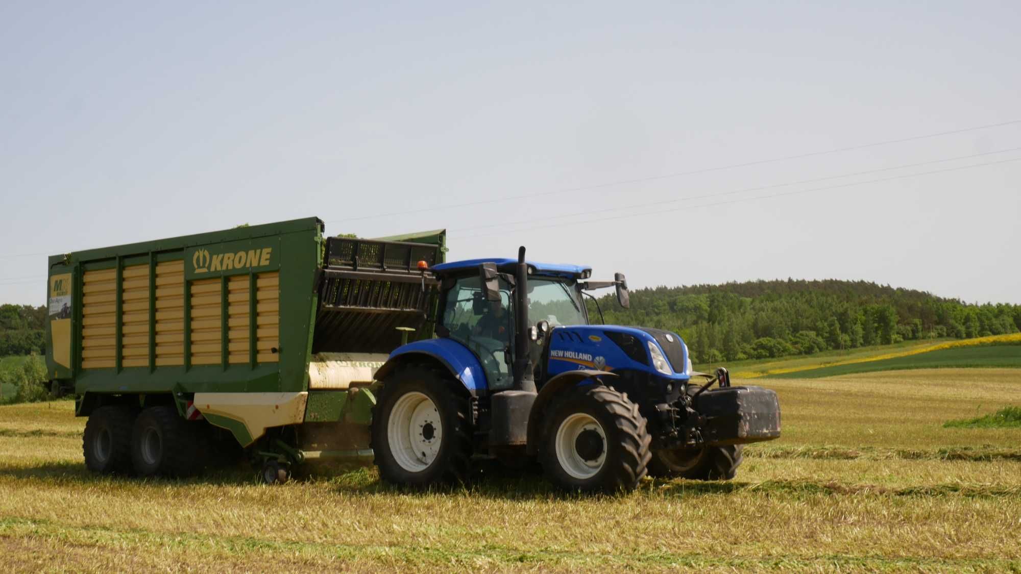 Zbiór TRAW, Zbóż, Rzepaku, Kukurydzy na ziarno, transport