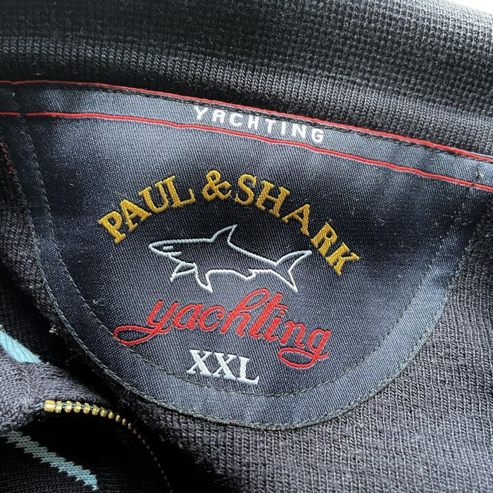 Paul Shark sweter męski XXL 100%wełna 100%wełna Rozmiar:XXL