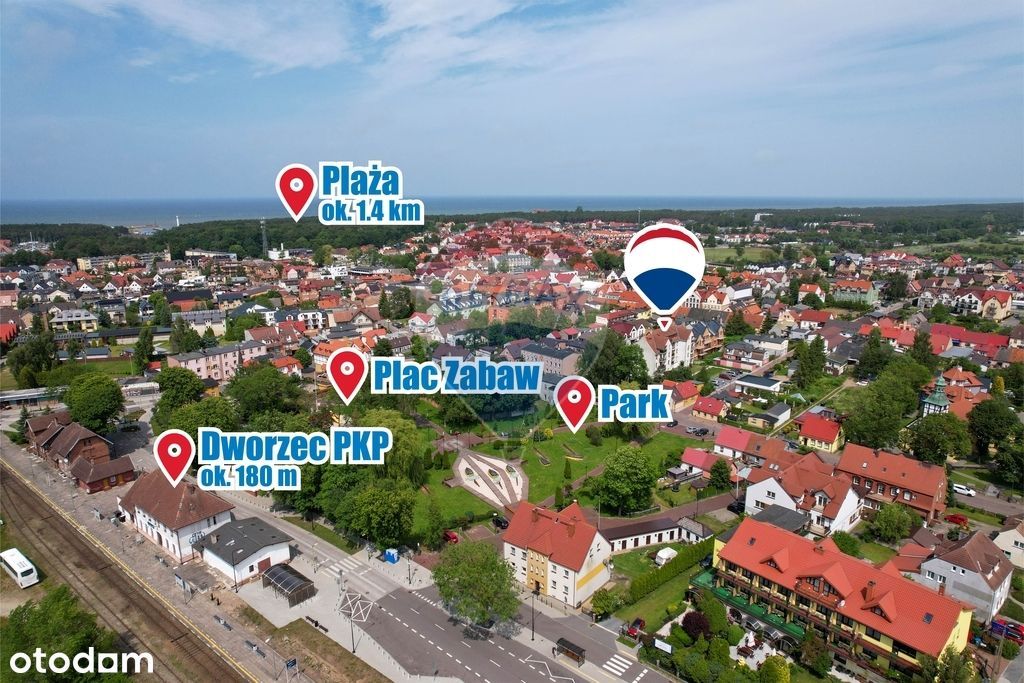 3-pokojowe mieszkanie w Łebie – ul. 1 Maja 1A