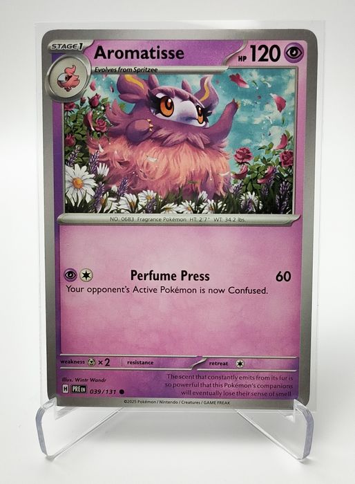 Aromatisse 039/131 karta pokemon Prismatic Evolutions