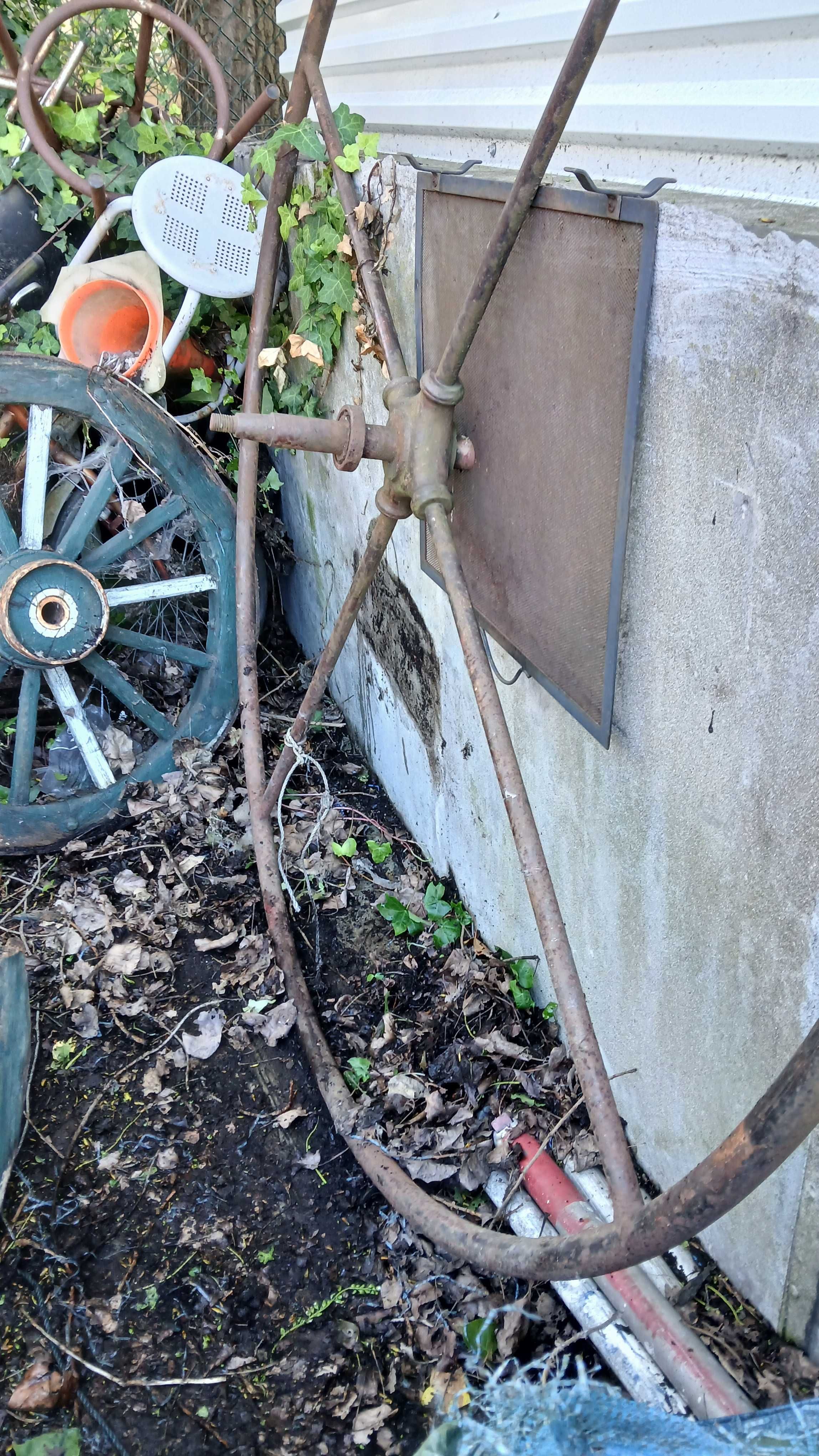 Roda antiga de poço