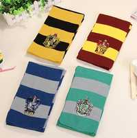 Cachecol Harry Potter Gryffindor, Hufflepuff, Slytherin e Ravenclaw