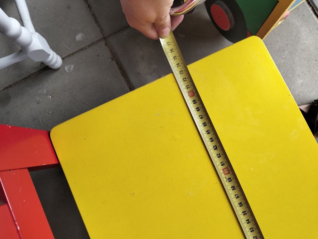 Zestaw drewnianych mebli dla dzieci Ikea