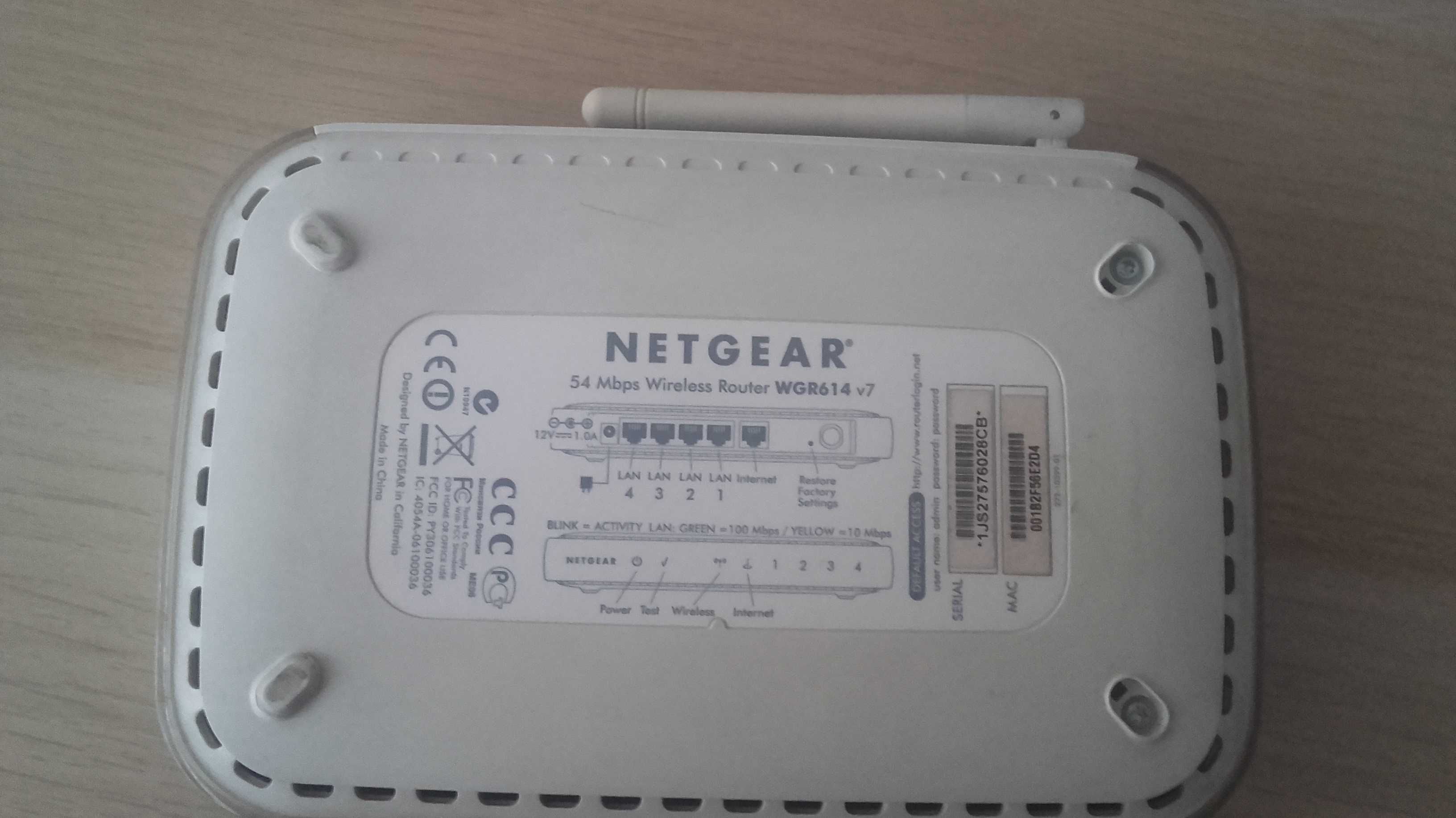 Netger 54 Mbps wireless router