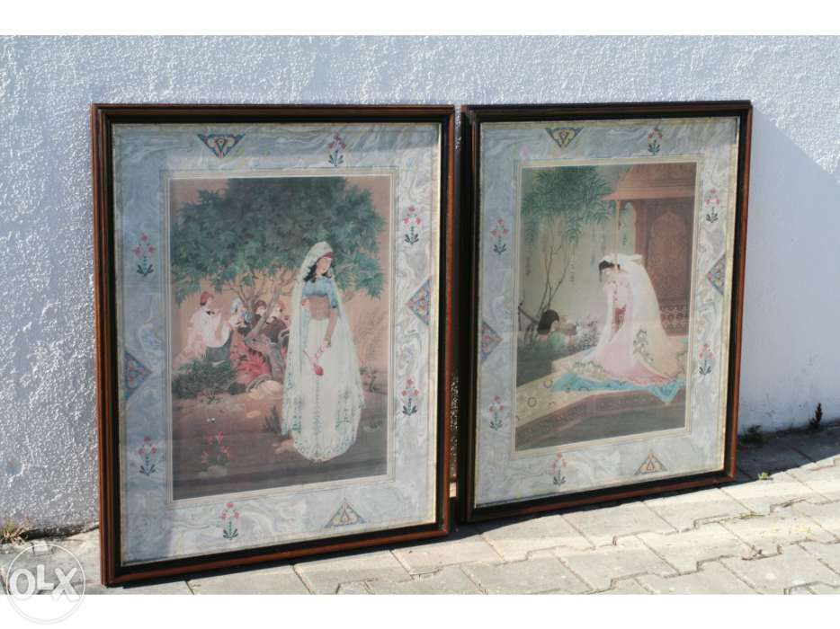 Quadros com moldura Indianos