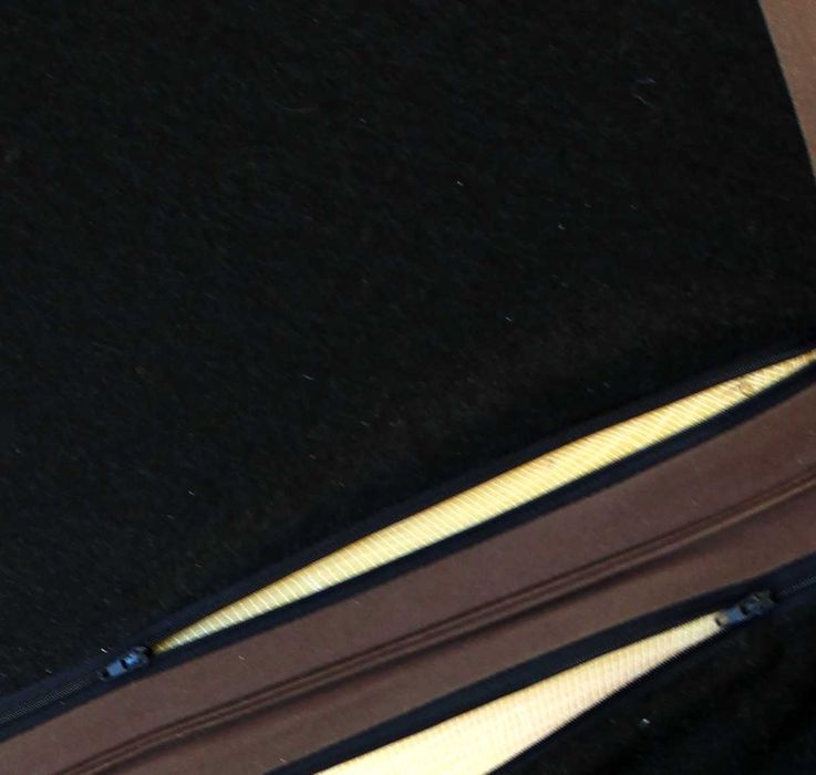 Pufa Siedzisko Taboret tapicerowany Łóżko Materac rozkładany, 200 x 65