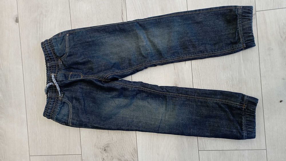 Spodnie jeansowe ocieplane