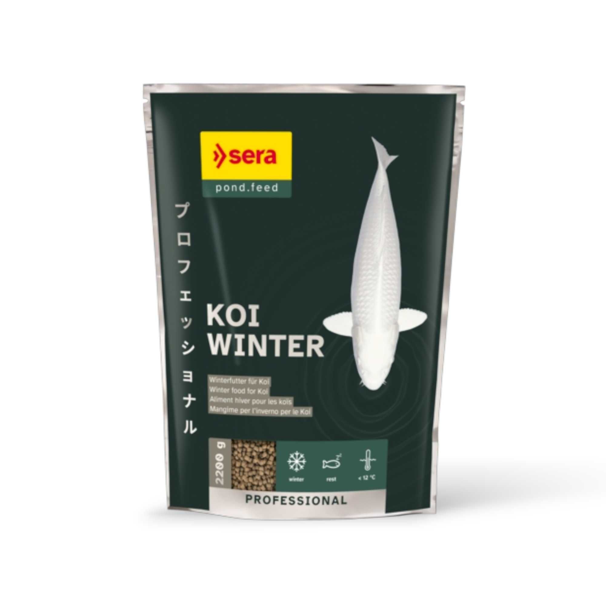 sera Koi Professional Winter 2,2 Kg - Alimentação p/ Carpas
