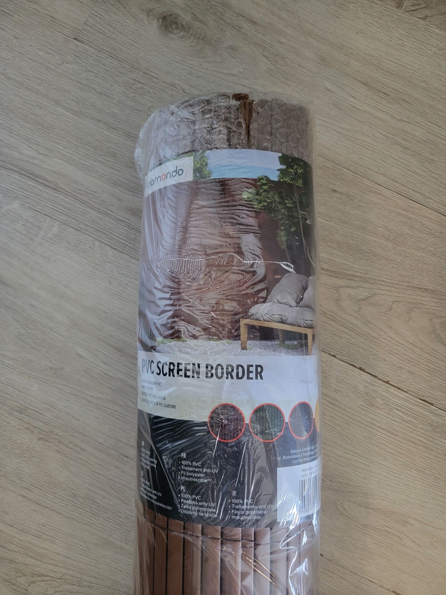 Osłona do ogrodu z PVC 180x400cm