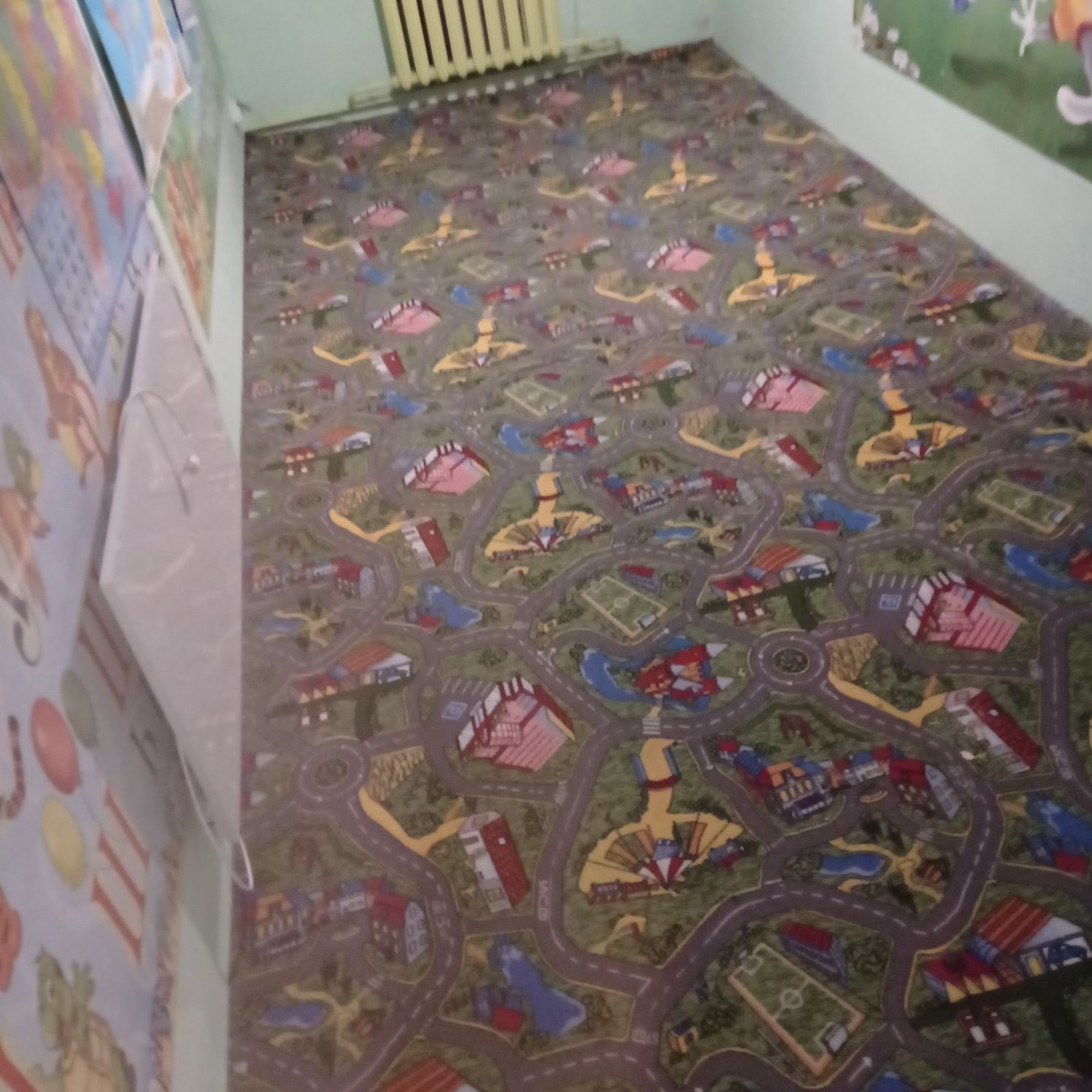 Ковролін килим у дитячу кімнату 2.5*5.7 м бу