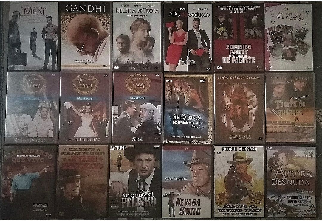 Lote 153 filmes DVD/BLU-RAY/HD-DVD originais (Lote 13)