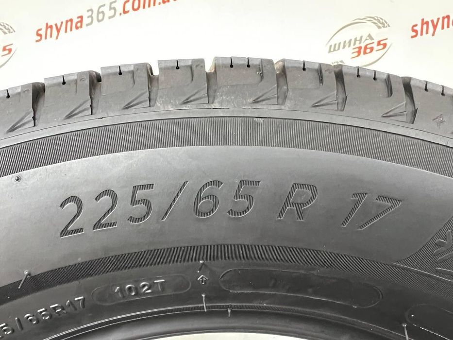 225/65 r17 michelin x-ice 3 + 7mm шини бу зима
