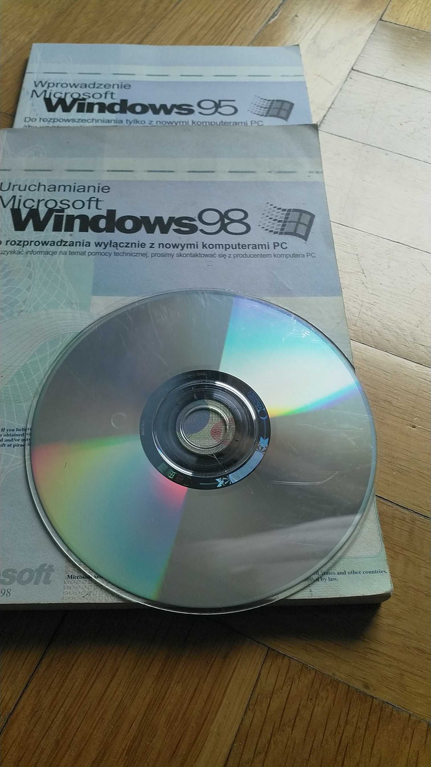 Windows 95 i 98 z kluczami