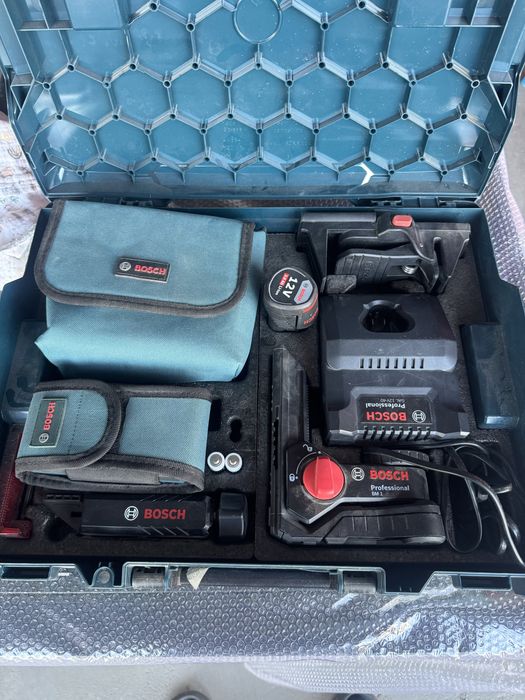 Laser krzyżowy bosch gll 3 80 c mega zestaw