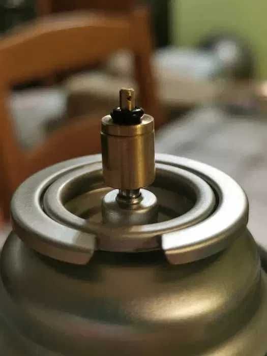 Konwerter gaz butla ładowanie napełnianie butli 7/16" przetoczka