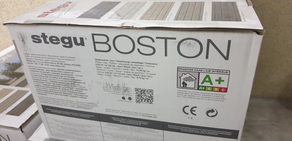 Stegu Boston Grey kamień elewacyjny dekoracyjny