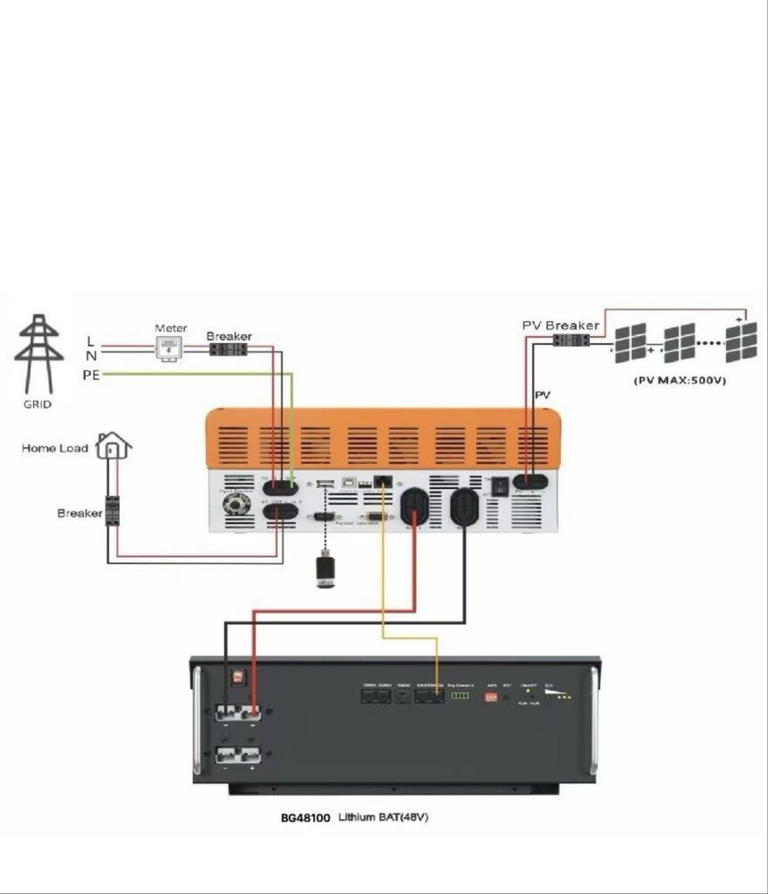 Jsdsolar BG48100-LiFePO4 Акамулятор