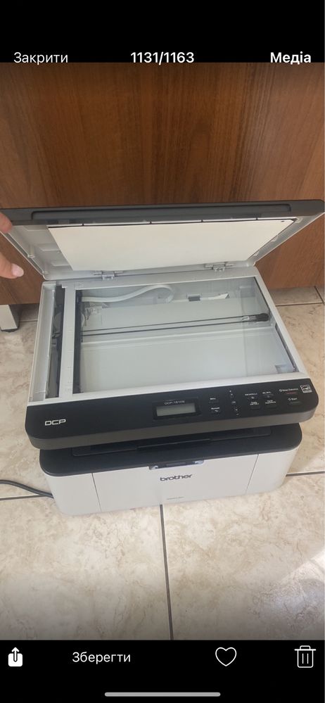 Принтер лазерний DCP -1510E brother