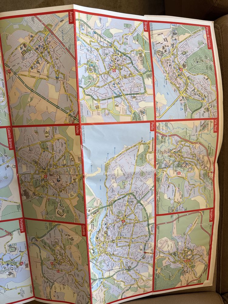 Mapa Portugal 2005