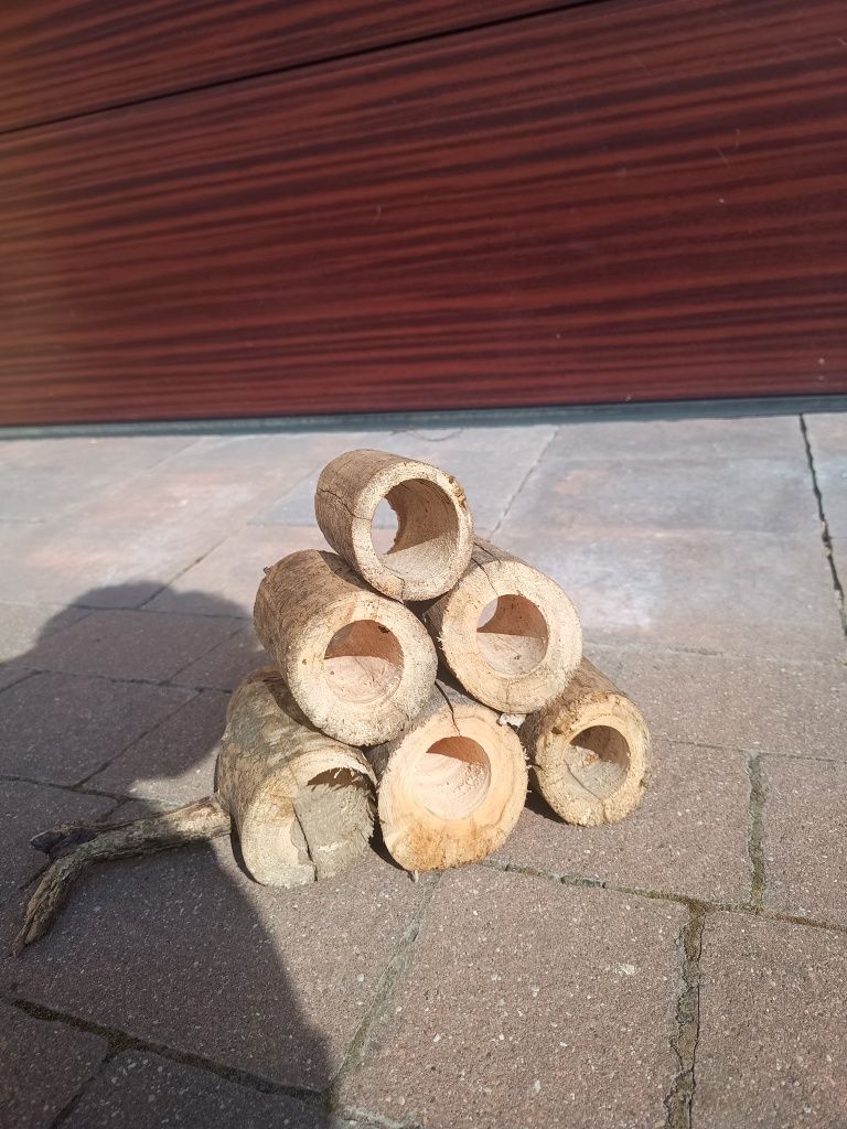 Kryjówki, tunele do akwarium 6sztuk