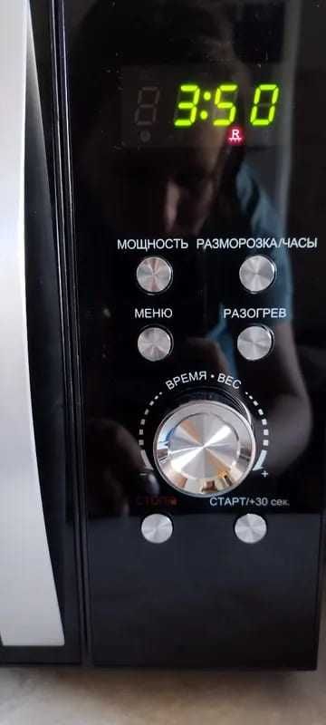 Hyundai микроволновка бу печь гриль плита