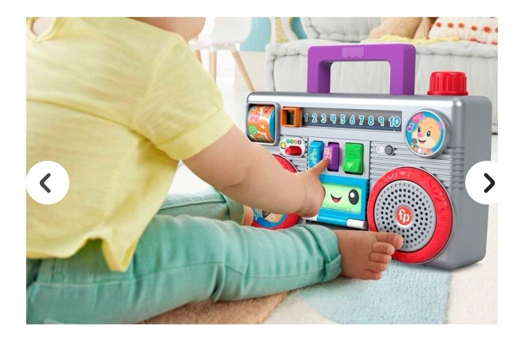 Rádio da fisher price artigo único